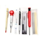 Stylo de poin�onnage central automatique, crayon de trou profond, plomb marqueur de carreaux en c�ramique ...