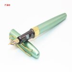 Stylo a pointe moyenne lisse, couleur vert clair, pour bureau, tendance, nouveau, 7038