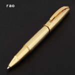 Stylo roller a bille 726 dor� de haute qualit�, fournitures de papeterie scolaires pour etudiants