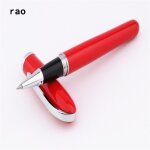 Stylo roller a corps gras rouge, a pointe moyenne, pour bureau, nouveau, 516