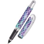 Stylo roller - encre - rechargeable - motif sir�ne - pour l'�cole - online