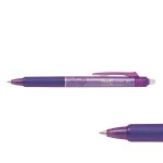 Stylo roller frixion clicker pointe fine 05 rose