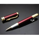 Stylo roller de luxe vintage, magnifique ondulation avec pince de dragon, collection de stylos a encre ...