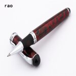 Stylo roller a pointe moyenne x750, rouge bordeaux, scintillant, pour bureau, nouveau