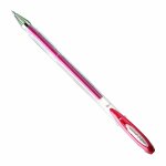 Stylo roller signo ecriture moyenne rouge m�tallis�