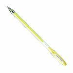 Stylo roller signo pastel ecriture moyenne jaune - signo