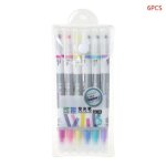 Stylo surligneur effa�able, stylo marqueur, craie liquide pastel, stylo fluorescent, papeterie de dessin, ...