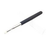 Stylo de tableau blanc torche professionnel, tte en feutre, acier inoxydable, tlescopique, professeur, ...