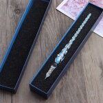 Stylo a trempage en verre cristal, 1 pi�ce, stylo a plume pour signature, papeterie scolaire, fournitures ...
