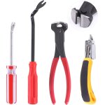 Subzonal - lot de 4 extracteurs de clous et agrafes - pince coupante de 17, 8 cm - extracteur d'agrafes ...