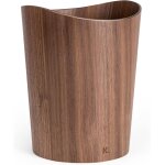 Subzonal - kazai. corbeille a papier en bois vritable brje poubelle en bois pour bureau, chambre d'enfant ...