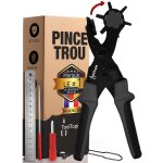 Subzonal - pince perforatrice cuir ensemble complet trous perforateurs pour ceintures, cuir, bracelets, ...