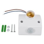 Support d'ampoule r�glable de lampe a induction de corps humain, commutateur automatique de support de ...