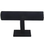 Support pour bracelet, cha�ne, montre, t - bar, pr�sentoir pour bijoux, noir