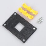 Support de dissipateur thermique cpu, plaque arrière amd ryzen socket am4, refroidisseur de ventilateur, ... Support de dissipateur thermique cpu, plaque arrière amd ryzen socket am4, refroidisseur de ventilateur, ...