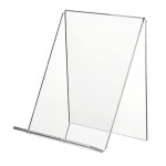 Support de livre en acrylique 10 pi�ces, pr�sentoir en acrylique transparent pour afficher des images, ...
