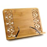 Support de livre de cuisine pliable, support de tablette de taille moyenne, support de livre de cuisine ...