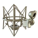 Support de microphone a condensateur anti - choc, anti - vibration, en m�tal
