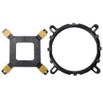 Support de radiateur de ventilateur de cpu, pour intel amd lga 775 / 1150 / 1151 / 1155 / 1156 / 1366 ...