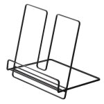 Support de rangement en fer pour livres de cuisine, fournitures de papeterie, organisateur de magazines ...