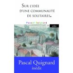 Sur l'id�e d'une communaut� de solitaires