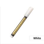 Surligneurs colors impermables en continu, stylo marqueur mtallique pour carton blanc, papier kraft, ...