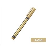 Surligneurs colors impermables en continu, stylo marqueur mtallique pour carton blanc, papier kraft, ...