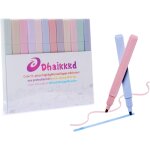 Surligneur pastel 12 pi�ces mildliner marqueur et surligneurs couleurs assorties feutre pastel highlighters ...