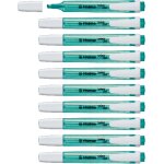 Swing cool - surligneur - lot x 10 surligneurs fluo - turquoise Swing cool - surligneur - lot x 10 surligneurs fluo - turquoise