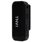 Systme de microphone lavalier sans fil tnvi v3, avec transmetteur rechargeable, pour smartphone, ordinateur ...