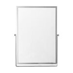 Tableau blanc effaable magntique double face, support de message, mini chevalet pour l'ecole et le ...