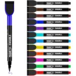 Tableau blanc feutre gomme effacable 12 pi�ces tableau blanc magnetique stylo effa�able marqueur de couleur ...