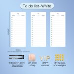 Tableau blanc magntique a3, aimants de rfrigrateur, lingette sche, marqueur de tableau blanc, ecriture, ...