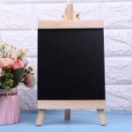 Tableau de bureau en bois pliable pour enfants, tableau noir a chevalet, fournitures scolaires, taille ...