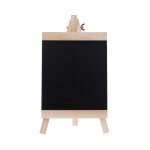 Tableau de bureau en bois pliable pour enfants, tableau noir a chevalet, fournitures scolaires, taille ...