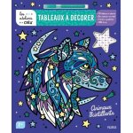 Tableaux a dcorer animaux scintillants - avec 10 tableaux a colorier, des contours en relief, 1 feutre ...