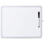 Tableau effaable a sec (20 x 30 cm) avec marqueur noir effaable a sec, petit tableau blanc, tableau ...