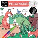 Tableaux magiques animaux fantastiques - avec 1 feutre 4 couleurs fluo Tableaux magiques animaux fantastiques - avec 1 feutre 4 couleurs fluo