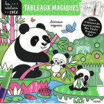 Tableaux magiques animaux mignons - avec 1 feutre 4 couleurs fluo Tableaux magiques animaux mignons - avec 1 feutre 4 couleurs fluo