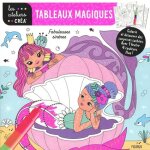 Tableaux magiques fabuleuses sirènes - avec 1 feutre 4 couleurs fluo Tableaux magiques fabuleuses sirènes - avec 1 feutre 4 couleurs fluo