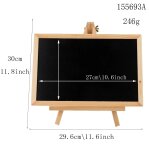Tableau noir de bureau en bois avec cadre en bois enrichi, tableau noir de table avec liatif el prompt ... Tableau noir de bureau en bois avec cadre en bois enrichi, tableau noir de table avec liatif el prompt ...