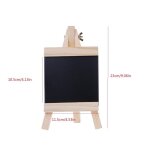 Tableau noir de bureau pour message, chevalet, tableau noir pour enfants, planches d'écriture en bois ... Tableau noir de bureau pour message, chevalet, tableau noir pour enfants, planches d'écriture en bois ...