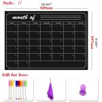 Tableau noir magnétique effaçable a sec pour enfants, autocollant de réfrigérateur, tableau blanc, table ... Tableau noir magnétique effaçable a sec pour enfants, autocollant de réfrigérateur, tableau blanc, table ...