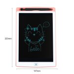 Tablette electronique lcd 8. 5 pouces pour ecriture a la main, ecran couleur ultra - fin, planche a dessin ...