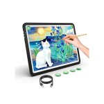 Tablette lumineuse a4 led rechargeable pour dessin calque croquis 6 niveaux luminosit fixation magntique ...