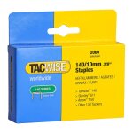 Tacwise boîte de 2000 agrafes galvanisées 140 / 10 mm type 140 Tacwise boîte de 2000 agrafes galvanisées 140 / 10 mm type 140