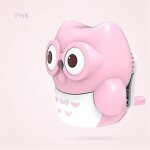Taille - crayon manuel en forme de hibou rose pour enfants ¿ abs durable, lame de haute qualit�, design ...