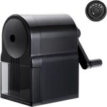 Taille crayon manuel a manivelle avec r�cipient epaisseur r�glable en 5 niveaux d'�paisseur pour les ...
