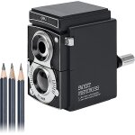 Taille - crayon manuel rotatif avec lame h�lico�dale, pointe r�glable, base antid�rapante, fonction d'alimenta ...