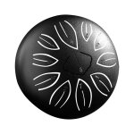 Tambour a langue en acier de 6 pouces, 11 notes, instrument de percussion traditionnel